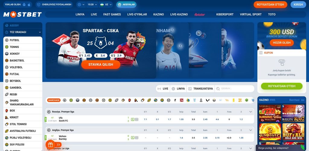Regístrate en Mostbet México