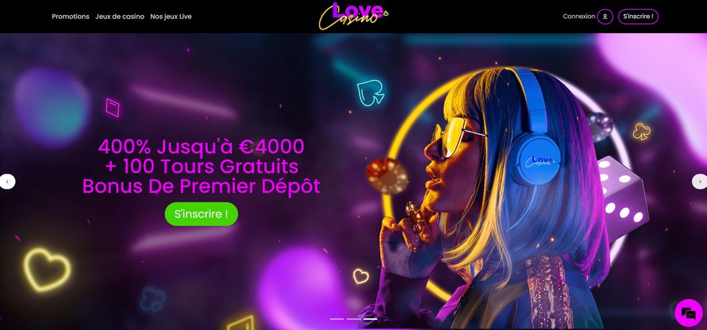 Love Casino: Visit and Get 125 Free Rotates