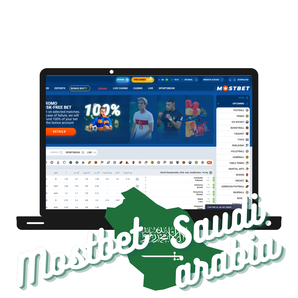 Mostbet Betting PK - line, live, and odds