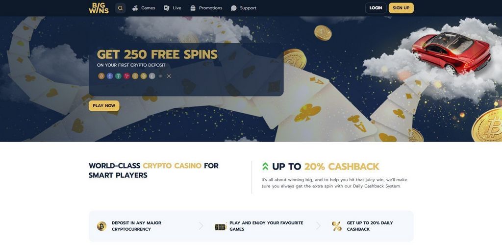 Big Wins Gambling Enterprise Review UK - Non Gamstop